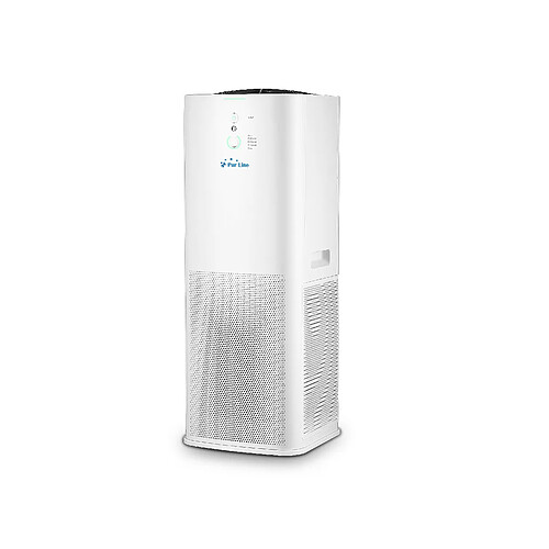 Purline Purificateur d'air avec 2 filtres HEPA, PM2, ioniseur, écran tactile LED, 3 vitesses et mode AUTO pour 90m2.