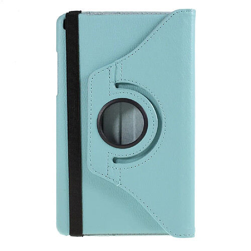 Etui en PU litchi bleu clair pour votre Samsung Galaxy Tab A 8.0 (2019) SM-T295