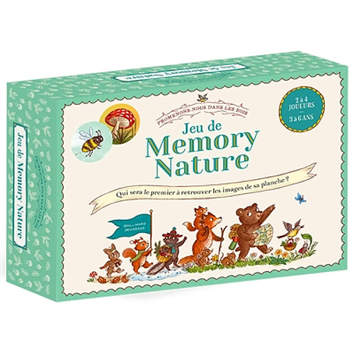 Jeu de memory nature : qui sera le premier à retrouver les images de sa planche ?