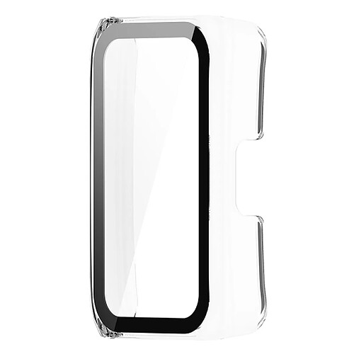 Coque de protection de la montre compatible Huawei Band 6/Huawei Band 7/Huawei Watch Fit Mini/Honor Band 6/Honor Band 7 (Blanc Transparent)