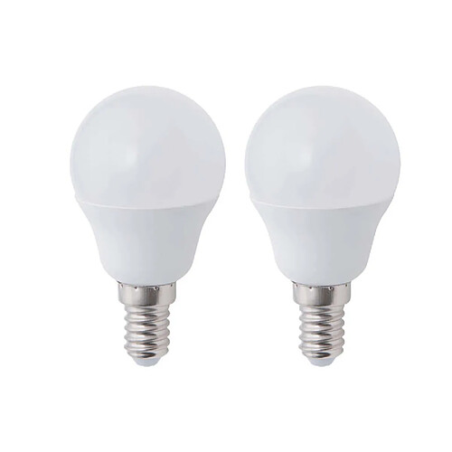 Ampoule LED XXCELL Sphère - E14 équivalent 40W x2