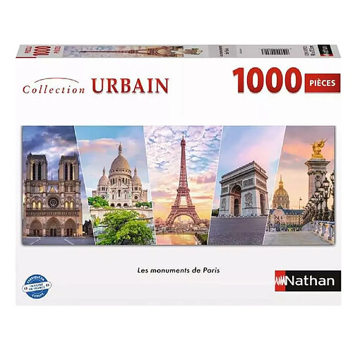 Nathan 1000p puzzle Les monuments de Paris