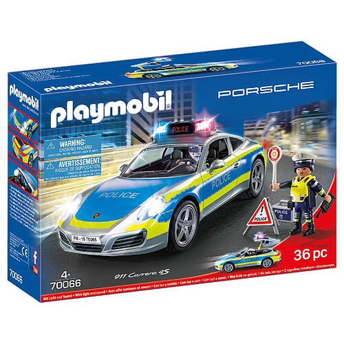 Playmobil® 70066 Playmobil Porsche 911 Carrera 4S Police