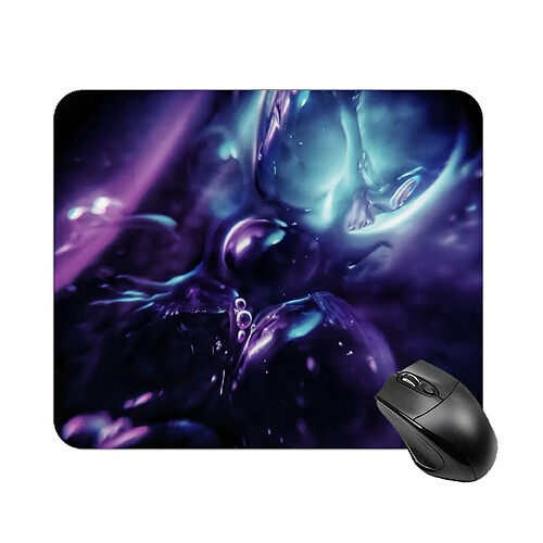 Universal Pad de souris ombragée bleu et violet pour ordinateur portable