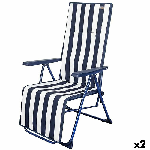 Aktive Chaise longue Aktive - Bleu Marine