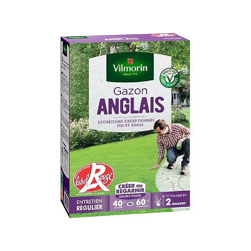 VILMORIN Semences de gazon anglais - 1 kg