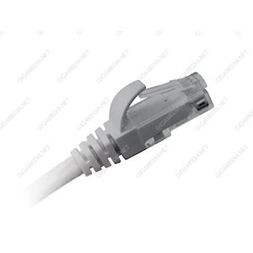 cordon rj 45 - catégorie 6 - utp - 0.5 mètre - gris - gigamédia cat605m