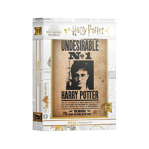 SD Toys Harry Potter - Puzzle Undesirable (1000 pièces )