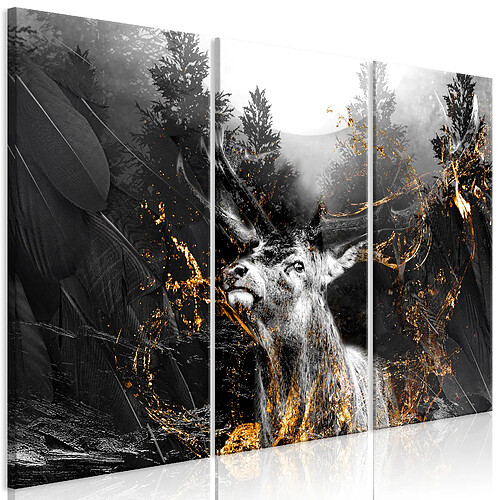 Artgeist Tableau - King of the Woods (3 Parts) [90x60]