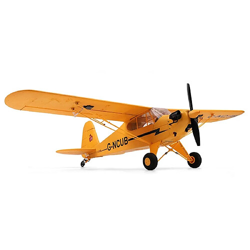 Amewi Avion de Voltige Télécommandé Piper J3 Cub G-NCUB SKYLARK 3D 6G 5 Voies 2.4 Ghz RTF