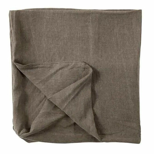 Paris Prix Housse pour Pouf Monaco 105x105cm Taupe