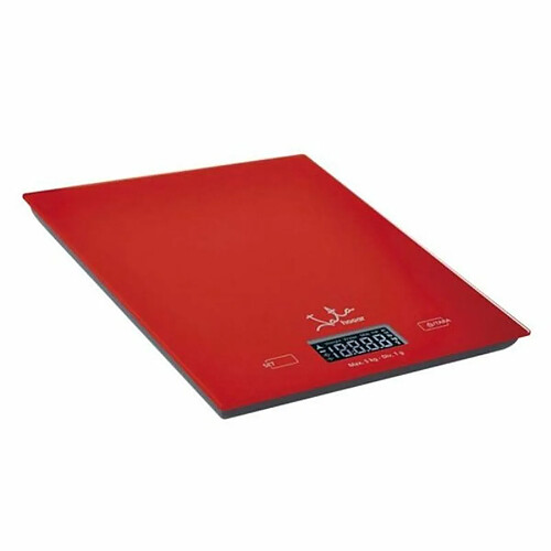 balance de cuisine numérique JATA 729R * Rouge 5 kg