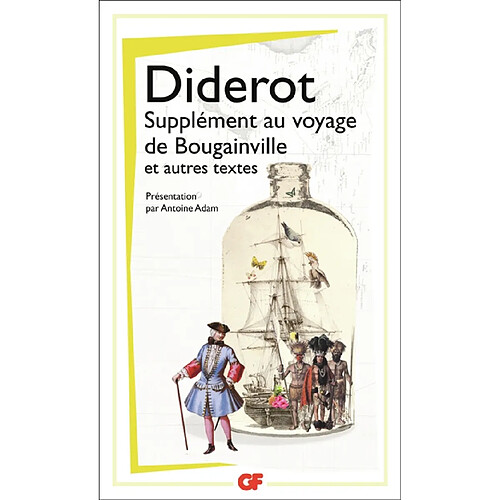 Supplément au voyage de Bougainville. Pensées philosophiques. Lettre sur les aveugles · Occasion
