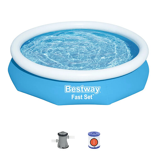 Kit piscine gonflable ronde 3,05 m x 66 cm - 57458 - BESTWAY