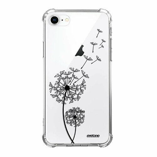 Evetane Coque iPhone 7/8/ iPhone SE 2020 silicone anti-choc souple angles renforcés transparente