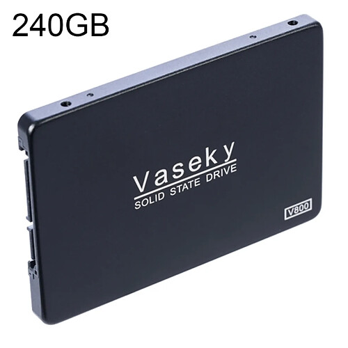 Wewoo Vaseky V800 240GB 2,5 pouces SATA3 6GB / s Ultra-Slim 7mm Solid State Drive SSD Disque Dur pour Ordinateur de Bureau, Ordinateur Portable