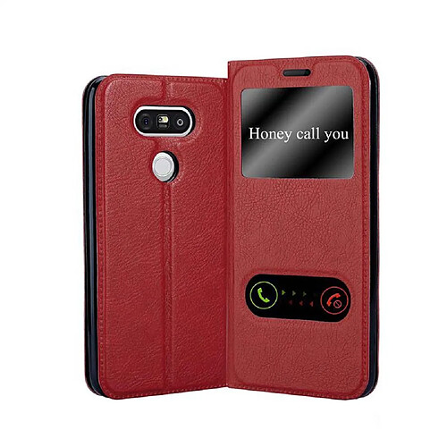 Cadorabo Coque LG G5 Etui en Rouge