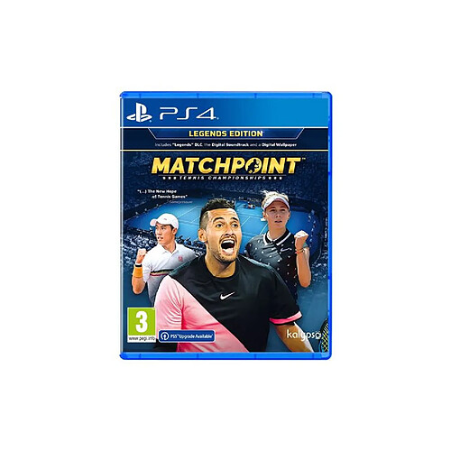 Kalypso Media Matchpoint – Tennis Championships Legends Editions PS4