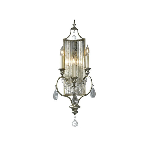 Elstead Lighting Applique murale Gianna Verre miroir,verre,cristal Argent doré