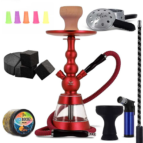 Pack Chicha Altair Khephren Elémentaire Rouge