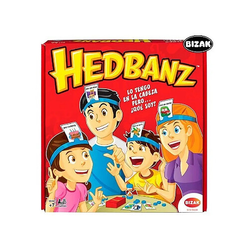 Jeu de société Hedbanz Bizak 61924297