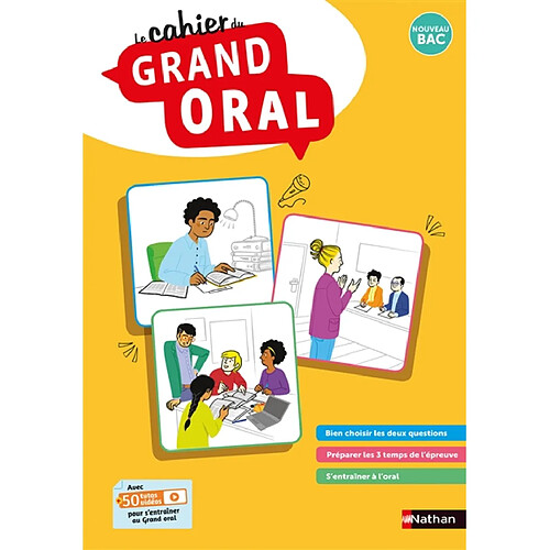 Le cahier du grand oral : nouveau bac