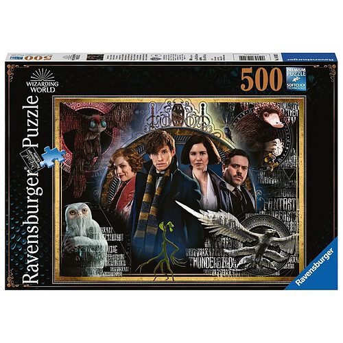 Ravensburger - Puzzle 500 pièces - Les Animaux fantastiques : les crimes de Grindelwald