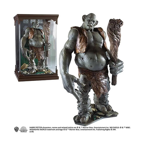 Noble Collection Harry Potter - Statuette Magical Creatures Troll 13 cm