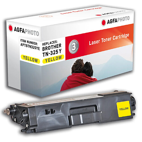 AgfaPhoto APTBTN325YE Cartouche de toner Jaune 1 pièce(s)