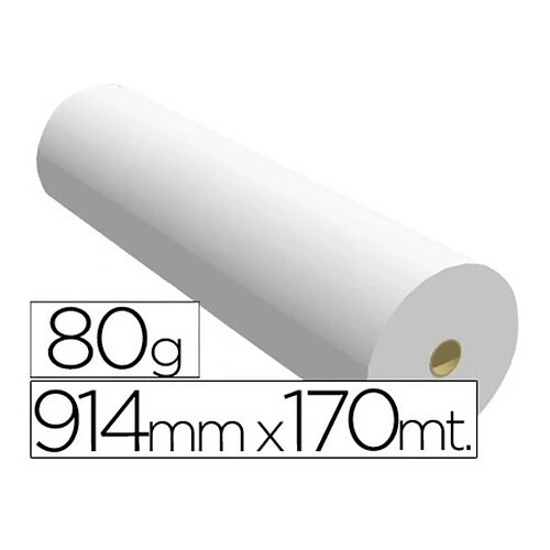 Rouleau de papier pour traceur Navigator PPC-NAV-914 914 mm x 170 m