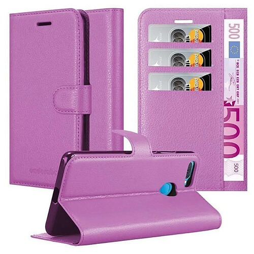 Cadorabo Coque Oppo A12 Etui en Violet