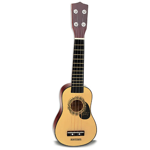 Bontempi Guitare Ukulele en bois 52.5