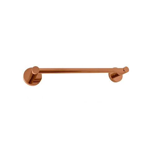 Rav Porte-serviette mural COLORADO en laiton rose gold brossé 34,3x7,2cm