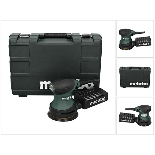 Metabo FSX 200 Intec Ponceuse excentrique 125 mm 240 W + Coffret (609225500)