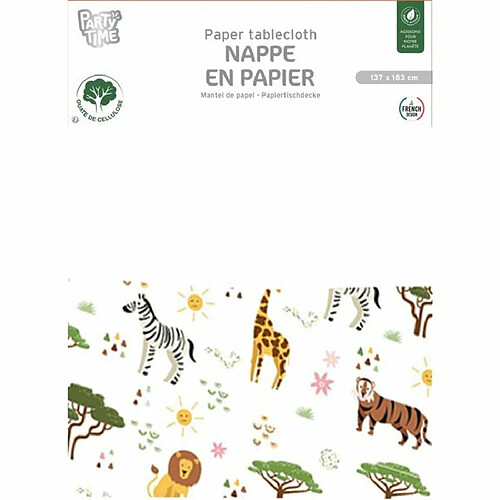 Ludendo Nappe en papier Savane 137 x 183 cm