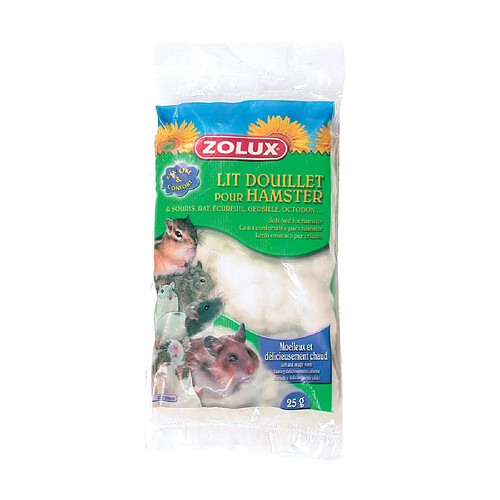 ZOLUX Lit douillet pour rongeur 25gr.