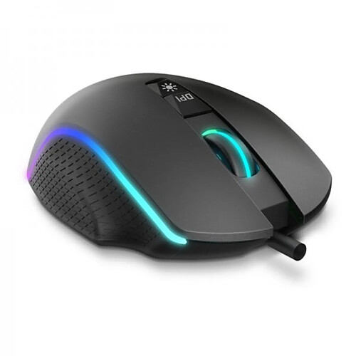 Souris Gaming avec LED Krom Keos 6400 dpi RGB Noir