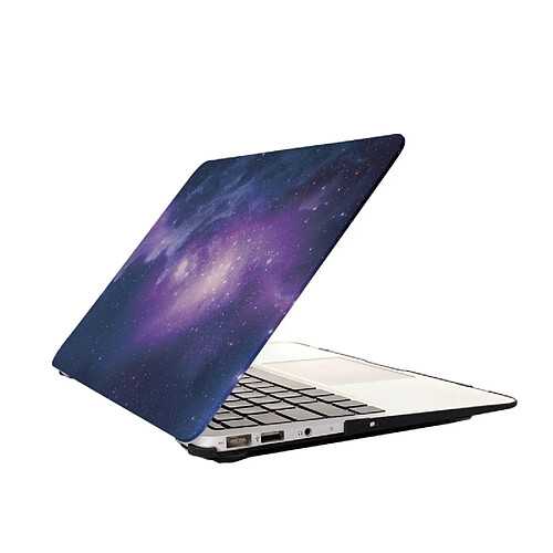 Wewoo Housse Étui bleu pour Macbook Air 11,6 pouces Starry Sky Patterns Apple ordinateur portable Water Decals PC de protection