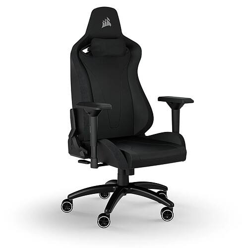 Corsair Fauteuil gaming TC200 – Cuir synthétique rembourré – Noir/noir