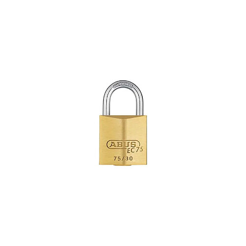 Abus Cadenas en laiton avec clé réversible EC 7530mm