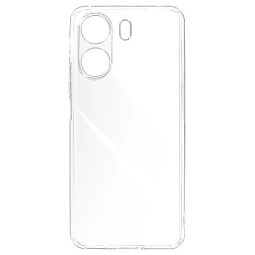 Avizar Coque pour Xiaomi Redmi 13C Silicone Souple et Flexible Transparent