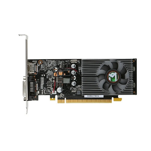 Maxsimafoto GeForce GT1030 Carte Graphique 2Go GDDR5 2100MHz PCI Express x16 HDMI DVI Noir