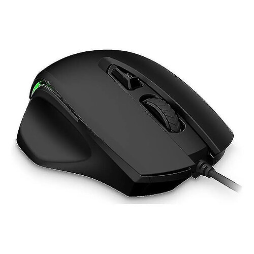 Universal Garrido Illuminé Optical Ergononic PC Mouse - Noir (SL-610006-BK)