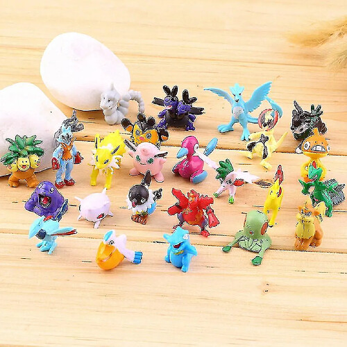 Universal 24pcs mignons beaux lots 2 à 3 cm monstres mini figurines