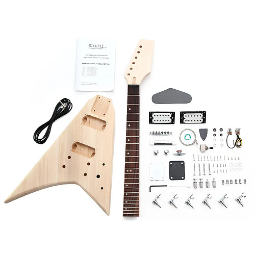 Rocktile kit de construction de guitare électrique style RR