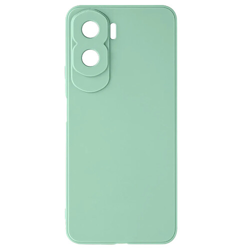 Avizar Coque pour Honor 90 Lite Silicone Soft Touch Mate Anti-trace vert pâle