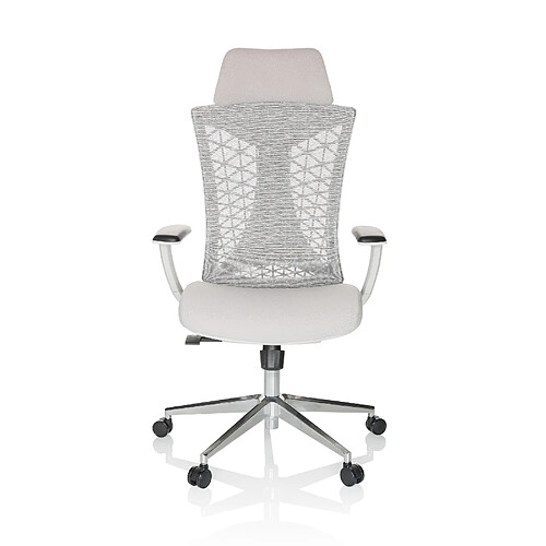 Siège de bureau / Siège pivotant FALEO W Maille / Tissu gris hjh OFFICE