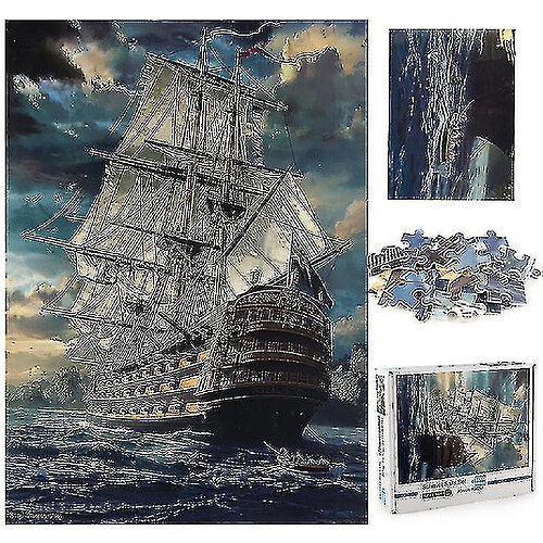 Universal Schmidt Sails Puzzle Jigsaw, 1000 PCS Puzzle de décompression pédagogique, mur