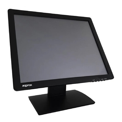 Approx Moniteur à écran tactile LED 19" pour POS 1280 x 1024 - Réponse 5 ms - USB, VGA - VESA