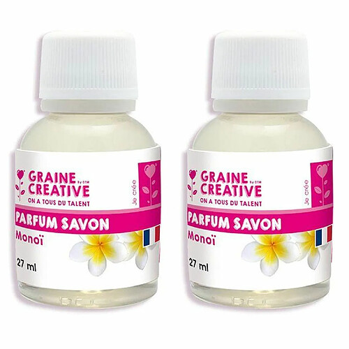 Graines Creatives Parfum pour savon 54 ml - Monoï